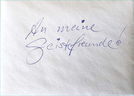 Briefe an Silent Unity / Bitte anklicken